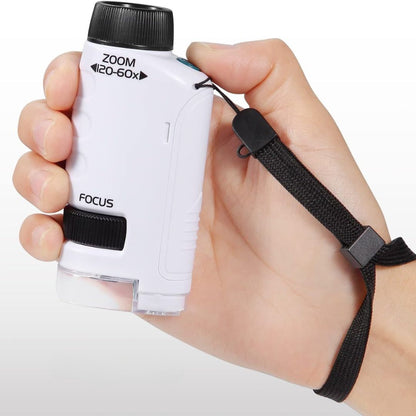 Kids Pocket Microscope – Compact LED Microscope