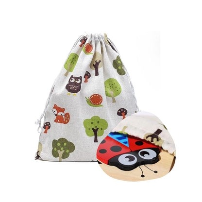 Toddlers Animal Wooden Puzzle Set – Adorable Brain-Boosting Fun!