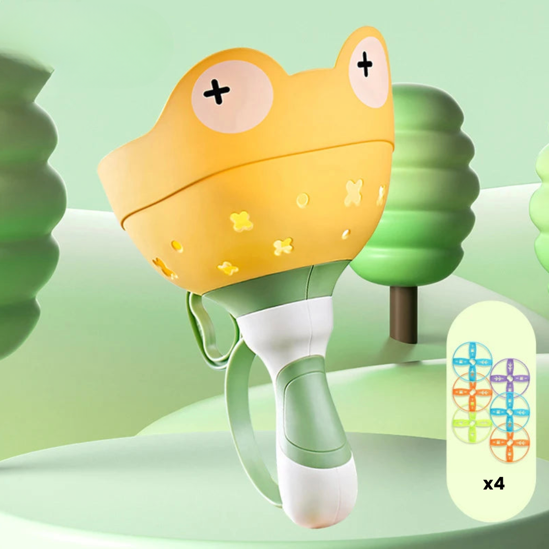 Flying Disc Set™ - Lanceren en Lachen - Frisbee Catapult-Toyfetti