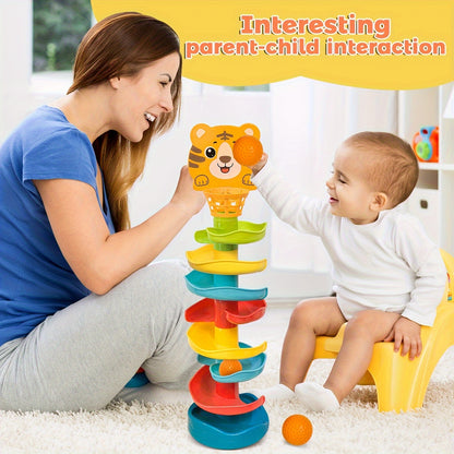 Interactive Ball Tower™ – Rolling, Dropping & Learning Fun for Toddlers