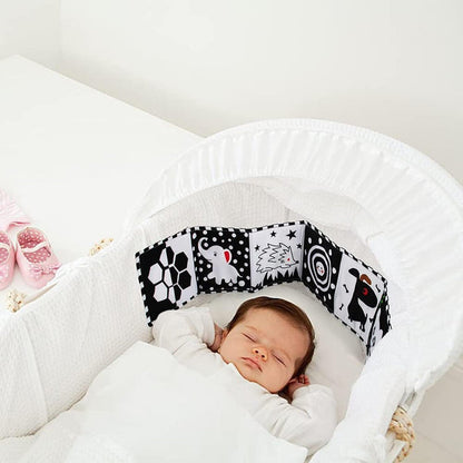 Montessori Baby Sensory Book – High-Contrast Visual Stimulation for Early Development