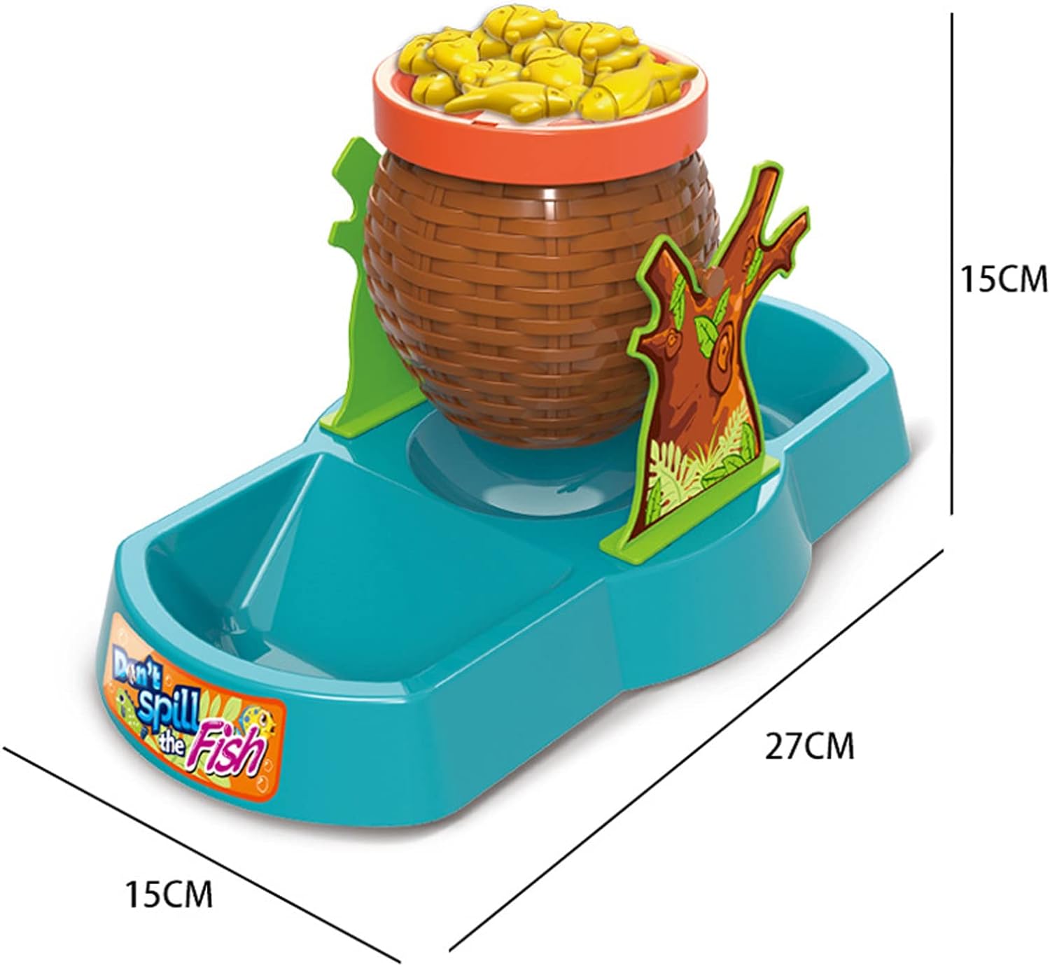 Fish Basket Game™ - Een zee van plezier - Familiespel-Toyfetti