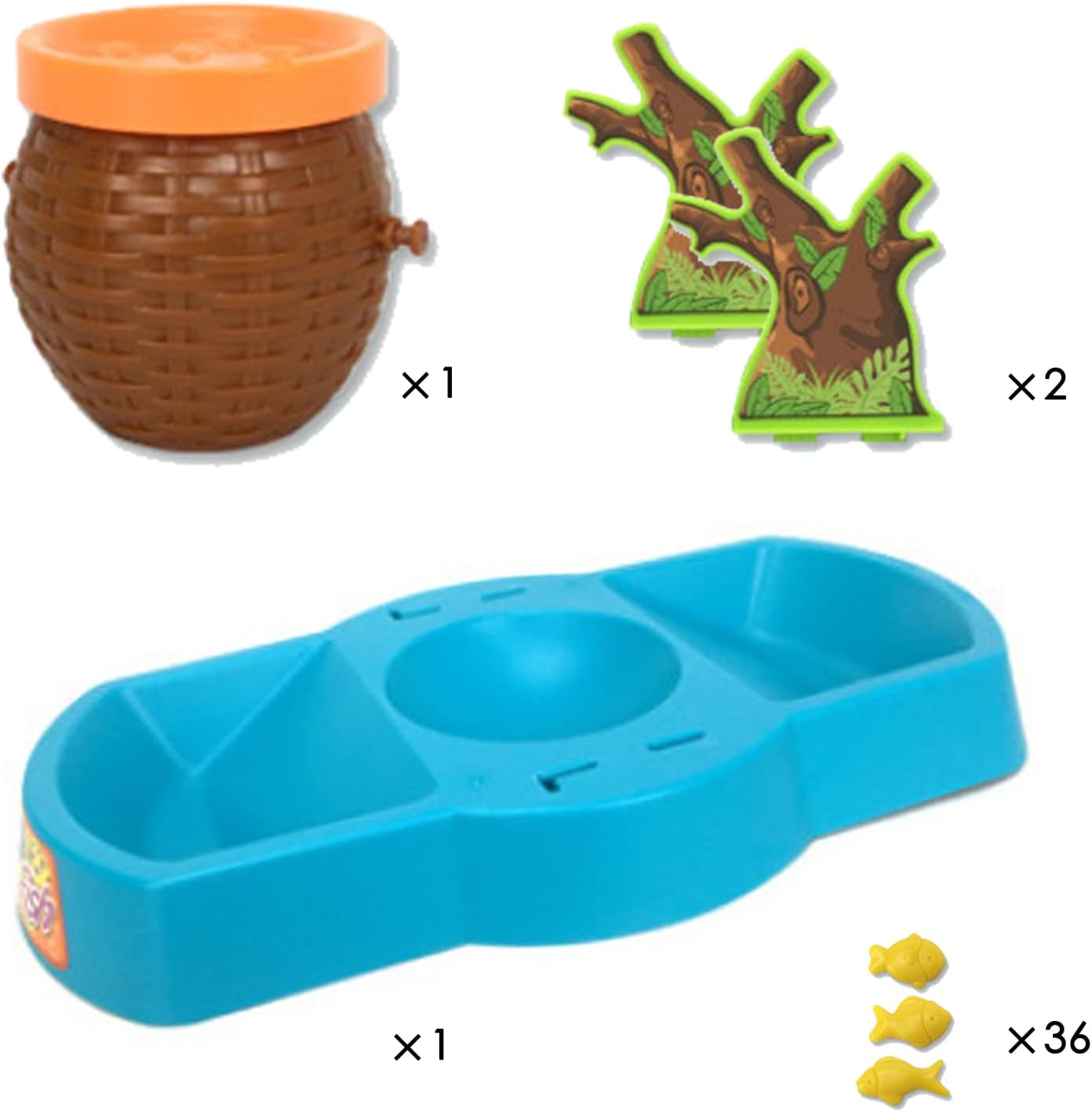 Fish Basket Game™ - Een zee van plezier - Familiespel-Toyfetti