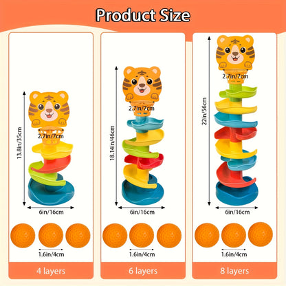 Interactive Ball Tower™ – Rolling, Dropping & Learning Fun for Toddlers