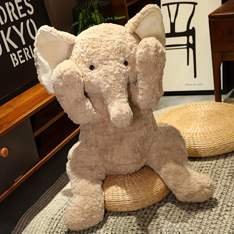 Cute Elephant Plush Toy – Soft Snuggles for Everyday Comfort-Toyfetti