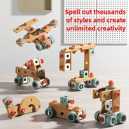 Building Kit for Kids – 147-Piece Tool Box with Screwdriver & Wrenches