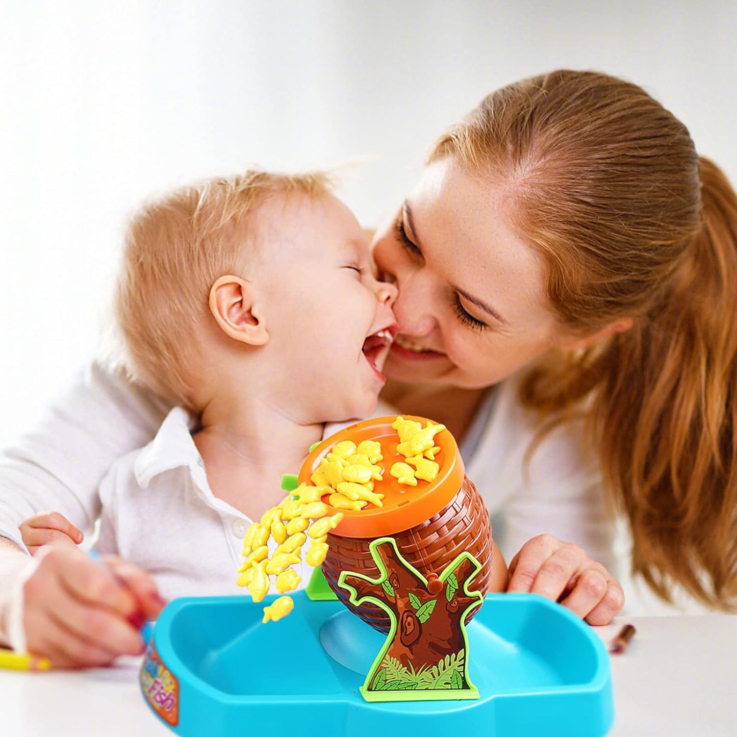 Fish Basket Game™ - Een zee van plezier - Familiespel-Toyfetti