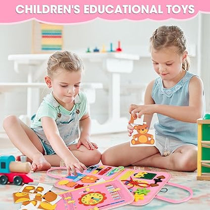 Montessori Toddler Book – Quiet Learning Adventures for Curious Kids!