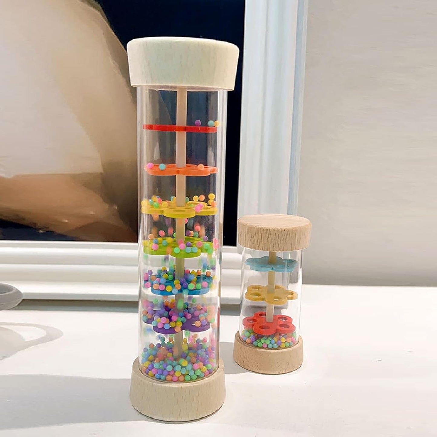 Montessori Hand Drum – Wooden Musical Toy for Rhythmic & Sensory Development