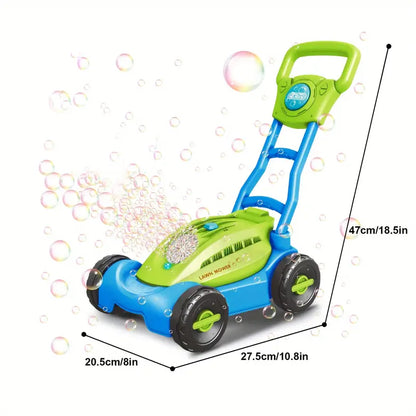 Bubble Lawn Mower Push Toy — 15,000+ Bubbles/Min
