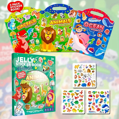 Waterproof Reusable Sticker Book — Travel-Friendly Quiet Time