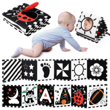 Montessori Baby Sensory Book – High-Contrast Visual Stimulation for Early Development