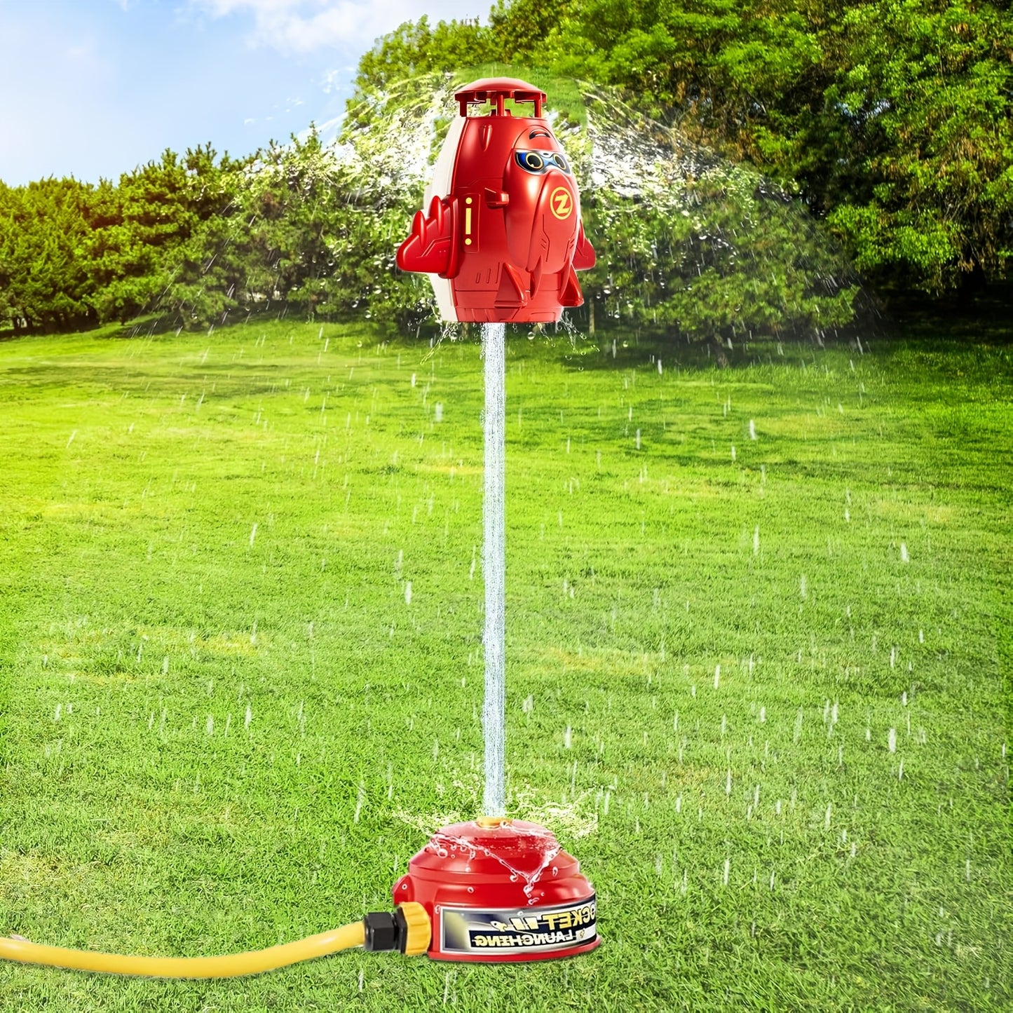 Sprinkler Rocket Water Toy – Soaking Fun for Kids in the Sun-Toyfetti