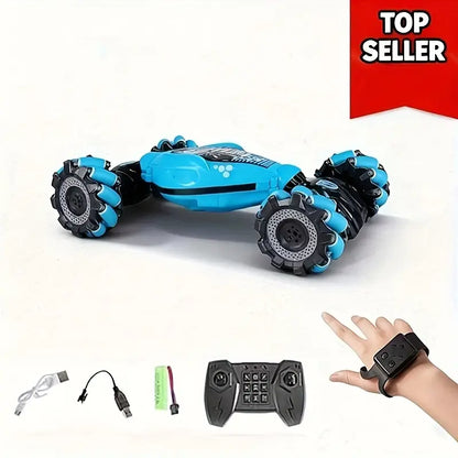 Gesture Sensor Off‑Road Car — 360° Flip, Music, Lights & Double‑Sided Stunt Driving