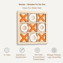 Wooden Tic Tac Toe for Family Fun & Home Style