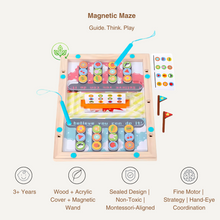 Magnetic Maze - Strategy and Coordination Game for Kids