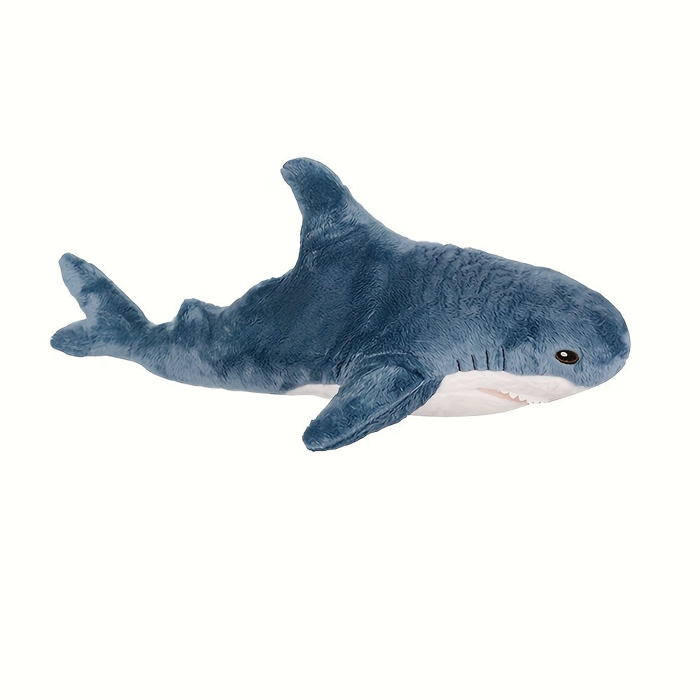 Giant Shark Plush Toy – Snuggly Sea Buddy for Big Imaginations-Toyfetti