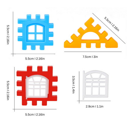 Bricky -  Building Set – Limitless Creations, Compatible Fun!