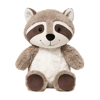 Cuddly Raccoon Plush – Soft Woodland Friend-Toyfetti