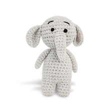 Handmade Crochet Elephant Plush – Soft Cotton Safari Pal-Toyfetti
