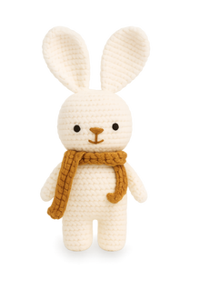 Handmade Crochet Bunny Plush – Soft Cotton-Toyfetti
