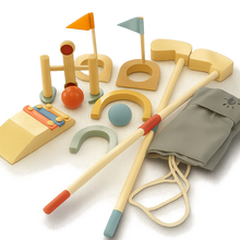 Little Pro Golf Club – 15-Piece Wooden Golf Set for Kids-Toyfetti