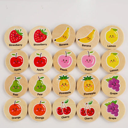 Toddlers Wooden Memory Chess – Match, Think, and Play!