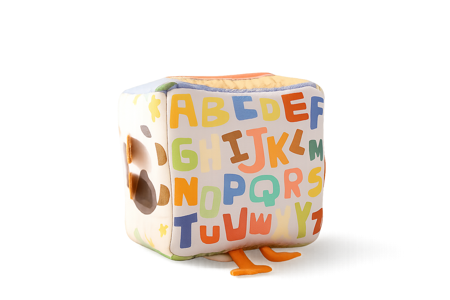Soft Sensory Tissue Box Toy – Crinkle & Pull Cube-Toyfetti