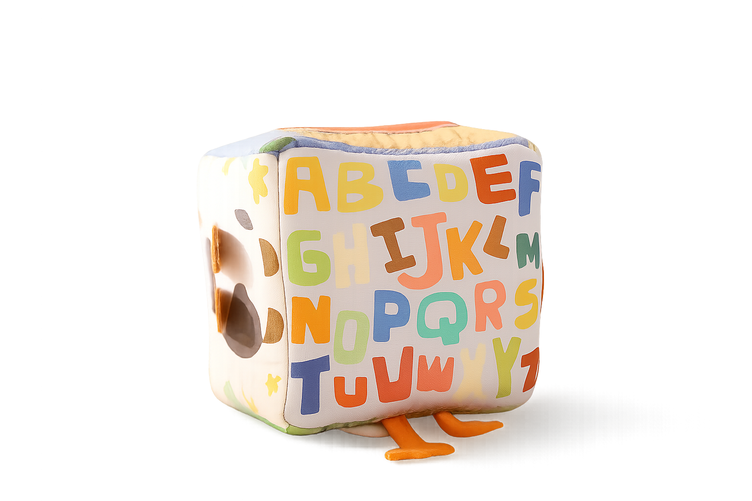Soft Sensory Tissue Box Toy – Crinkle & Pull Cube-Toyfetti