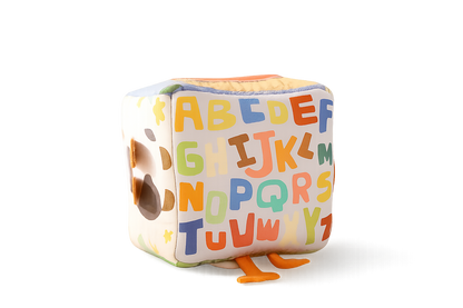 Soft Sensory Tissue Box Toy – Crinkle & Pull Cube-Toyfetti