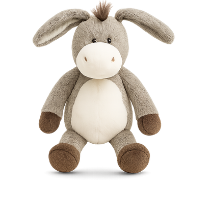 Cuddly Donkey Plush – 32cm Soft Plushie-Toyfetti