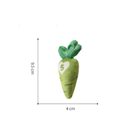 Plush Carrot Matching Game – Soft Sensory Fun for Little Gardeners