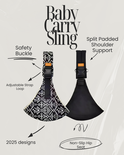 Baby Carry Sling™ – Ergonomic Toddler Wrap for Parents on the Go