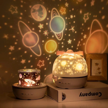 SkyProjector™ – Rotating Night Light & Star Projector with Soothing Scenes for Kids
