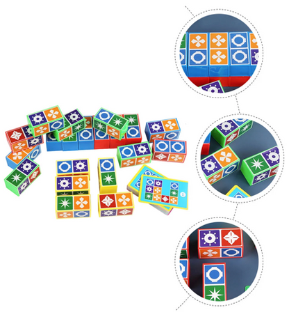 CubeGame™ - Vind de juiste match! - Blokkenspel-Toyfetti