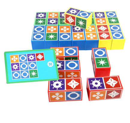 CubeGame™ - Vind de juiste match! - Blokkenspel-Toyfetti