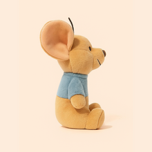 Mini Kangaroo Plush – Soft Beige Toy with Blue Sweater-Toyfetti