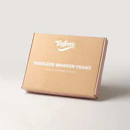 Toddlers Wooden Frame – Display & Store Your Child’s Drawings with Love