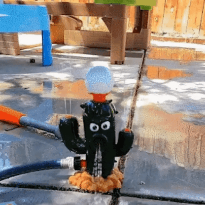 2-in-1 Snail Sprinkler & Water Baseball Toy – Water Fun Game