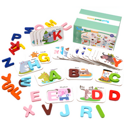 Montessori Educational Alphabet Game – Early Reading & Spelling Fun