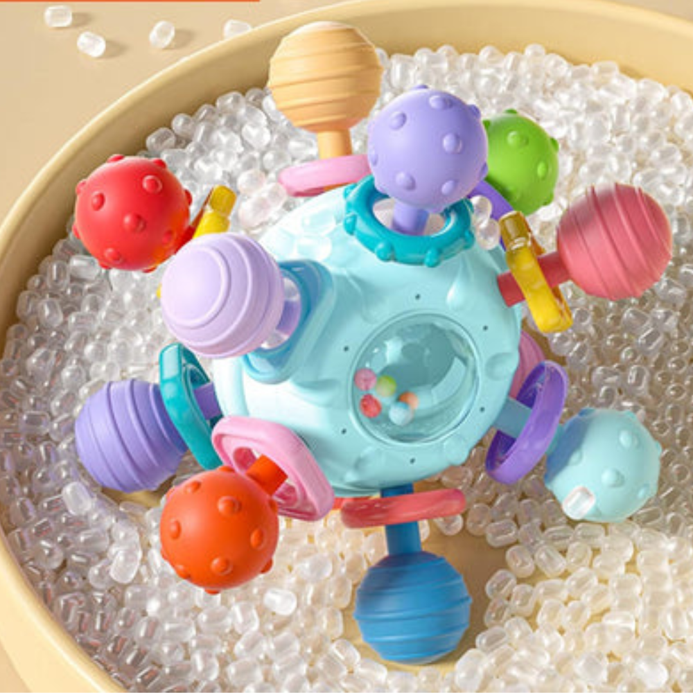 Montessori Sensory Ball Set – 6 Textured Balls for Tactile Play & Development
