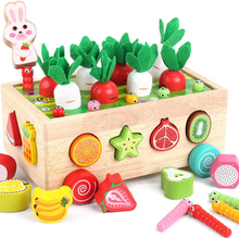 Montessori Garden Shape Sorter – Plant, Match & Harvest with Bunny Buddies!