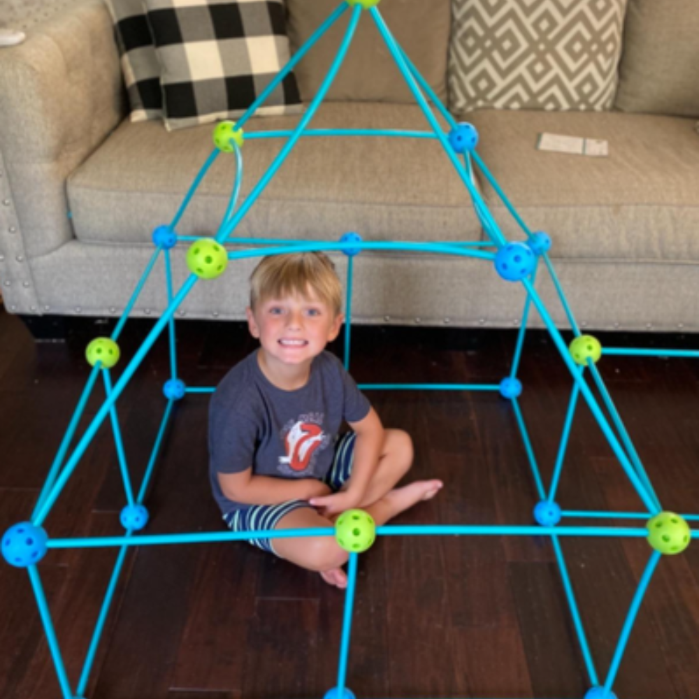 Montessori Fort Building Kit – Endless Adventures in Every Build!