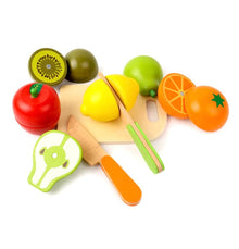 Toddlers Wooden Fruits & Vegetables Set – Slice, Learn & Play with Healthy Fun!