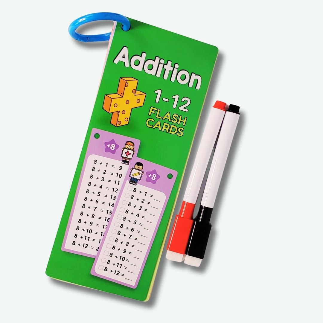 MathQuest Card Game – Master Math with a Marker & a Smile!