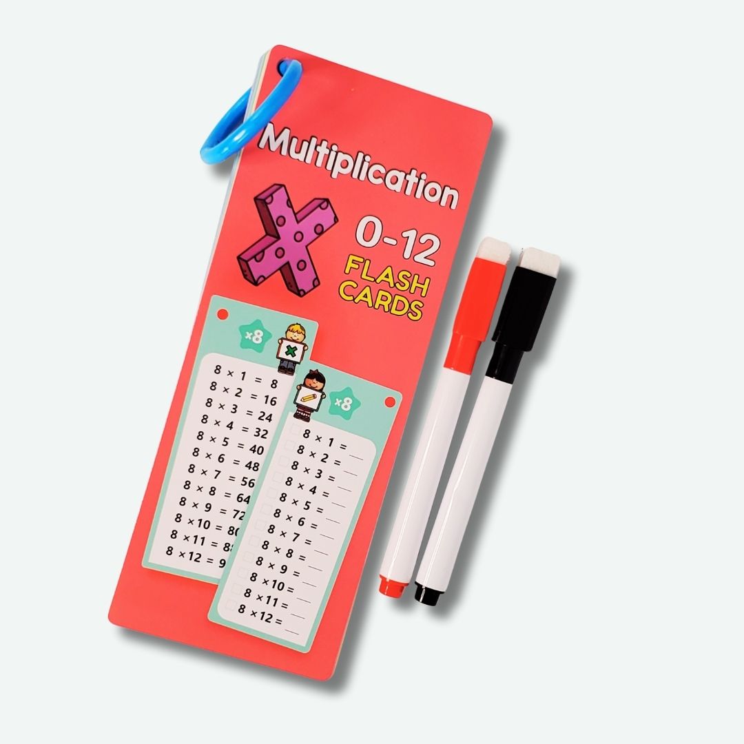 MathQuest Card Game – Master Math with a Marker & a Smile!