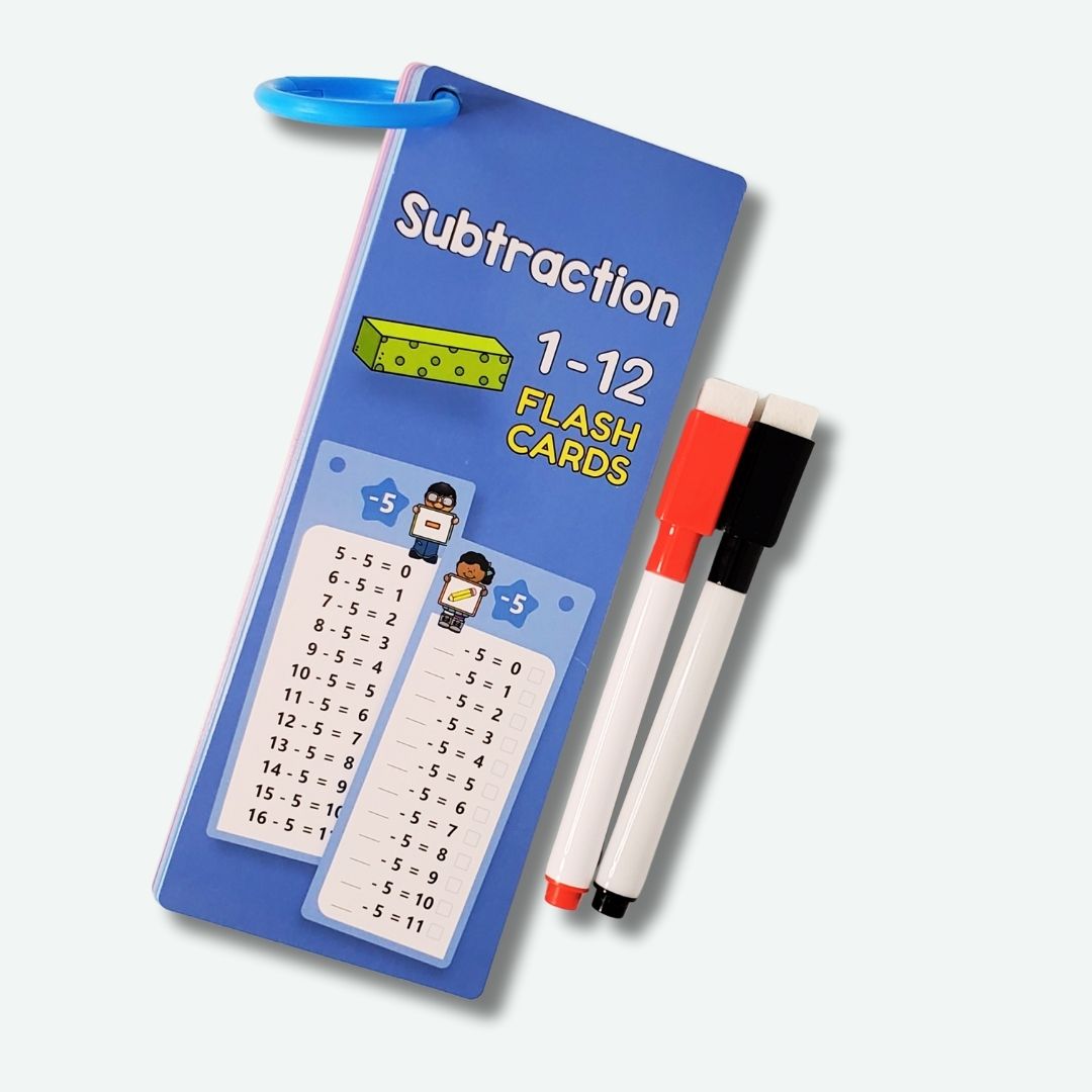 MathQuest Card Game – Master Math with a Marker & a Smile!