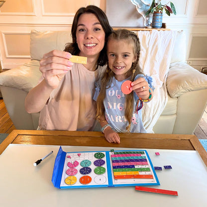 Fraction Game – The Magnetic Puzzle That Makes Fractions Fun