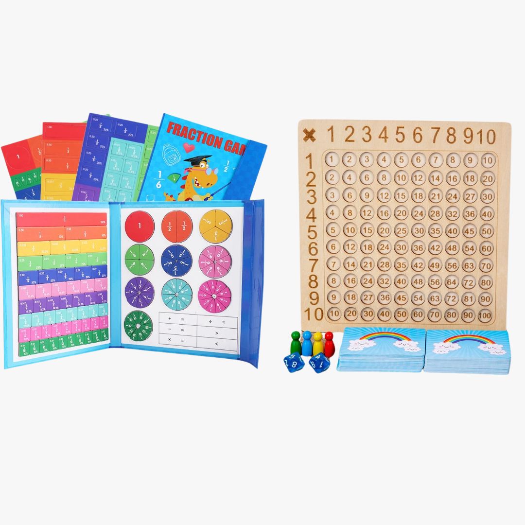 Fraction Game – The Magnetic Puzzle That Makes Fractions Fun
