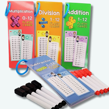 MathQuest Card Game – Master Math with a Marker & a Smile!